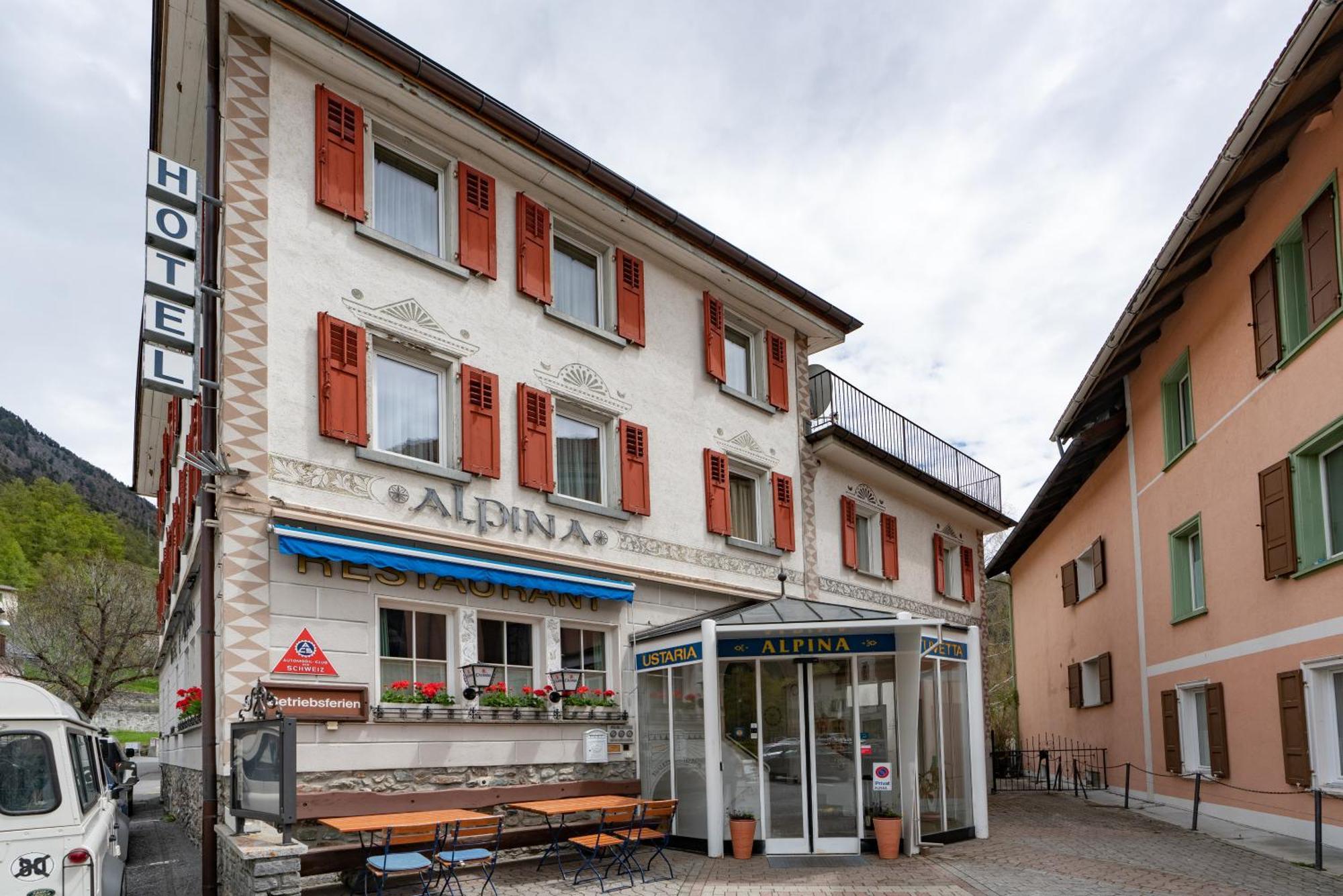 Hotel Alpina Zernez Eksteriør bilde